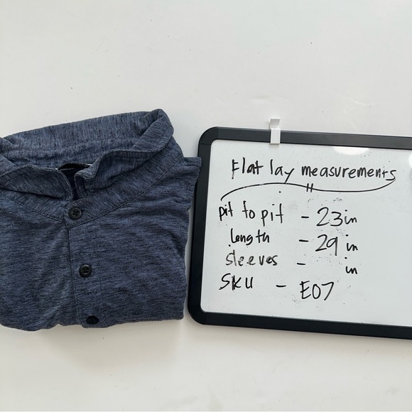 Travis Mathew‎ Polo Shirt Mens XL Cotton Embroidered Logo Blue - Picture 14 of 14